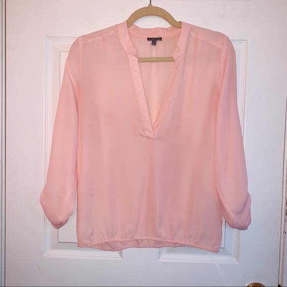✨HOST PICK✨Charlotte Russe Soft Blush Pink Blouse✨ - Picture 2 of 5